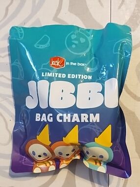 Sealed New Jack in the Box JIBBI Bag Charm Blind Bag Limited Edition Keychain